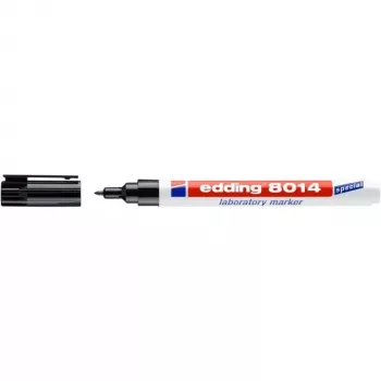Rotulador permanente Edding 8014 punta redonda negro 1 ud.