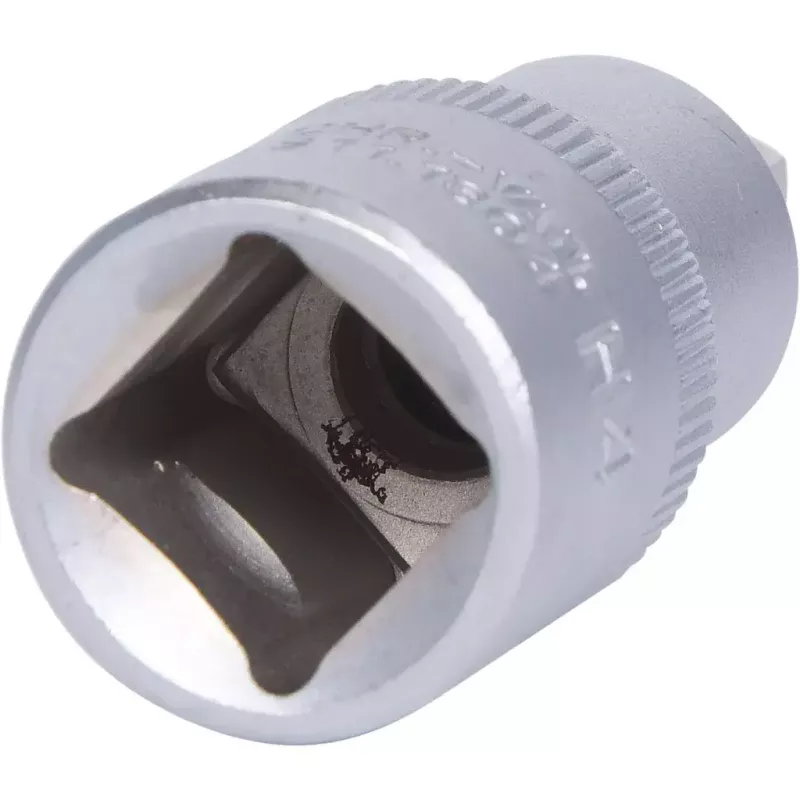 KS Tools 911.1304 vaso de puntas 1/2 pulgada, hexagonal, corto, 4 mm