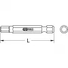 Punta de destornillador KS Tools 911.7560 Hex 3 mm longitud 75 mm