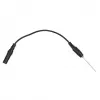 KS Tools 150.1673 Adaptador de hembra de 4 mm a punta de prueba de aguja, negro
