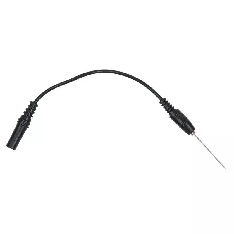 KS Tools 150.1673 Adaptador de hembra de 4 mm a punta de prueba de aguja, negro