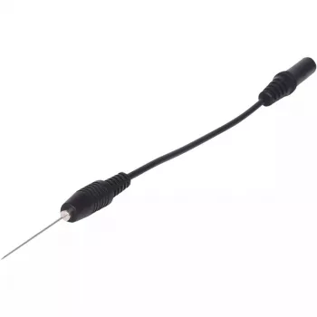 KS Tools 150.1673 Adaptador de hembra de 4 mm a punta de prueba de aguja, negro