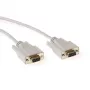 Cable de conexión serie 1:1 ACT 3 metros 9 pines D-Sub hembra – 9 pines D-Sub hembra