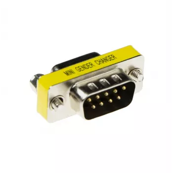 Adaptador D-sub 9 pines macho - 9 pines hembra ACT AB9023