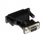 Adaptador D-Sub ACT 9 pines hembra a 25 pines macho con carcasa moldeada
