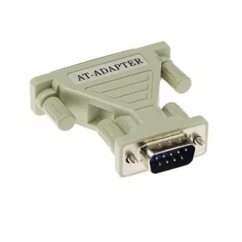 Adaptador D-Sub ACT 9 pines macho a 25 pines hembra con carcasa moldeada