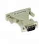 Adaptador D-Sub ACT 9 pines macho a 25 pines hembra con carcasa moldeada