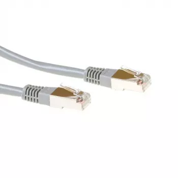 Cable de red ACT gris 2 metros F/UTP CAT5E con conectores RJ45