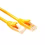 ACT amarillo 10 m cable de red U/UTP CAT6 de componentes con conectores RJ45
