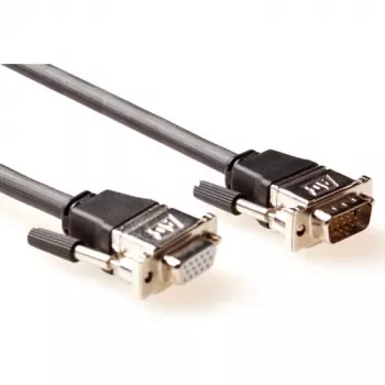 ACT 15 m cable alargador VGA de altas prestaciones macho-hembra con cubiertas metálicas