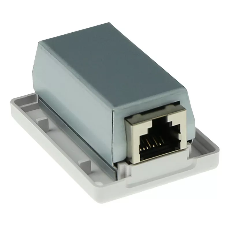 Carcasa de apantallamiento de superficie ACT FA7005 — 1 puerto, Cat6A