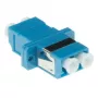 Adaptador de fibra óptica ACT LC dúplex monomodo OS2, LC/LC, azul, monomodo, OS2, 1 unidad