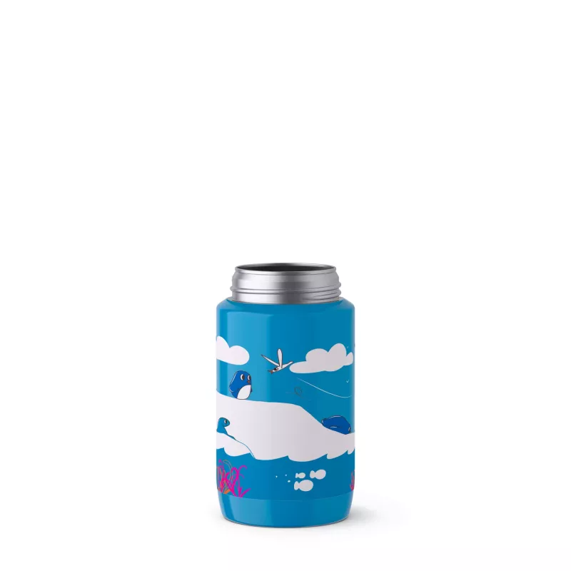 Botella de bebida EMSA DRINK2GO 518359 uso diario 400 ml acero inoxidable azul