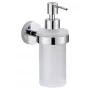 Dispensador de jabón TESA Smooz 0,2 L plateado blanco