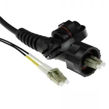 ACT RL7120 cable de fibra óptica InfiniBand 20 m 2x LC 2x LC ODVA negro