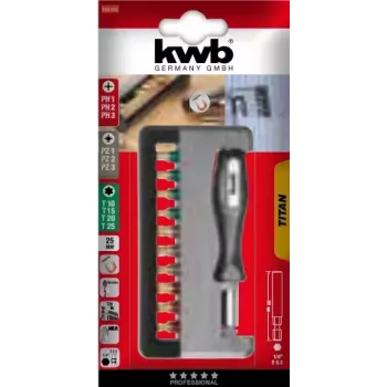 Bit-Box KWB TITAN handy 154010 envase blister