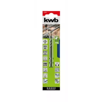 Broca helicoidal KWB 258660 giro a la derecha 1 ud.