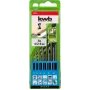 Juego de brocas KWB 258806 6 uds. giro a la derecha