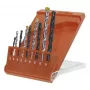 Juego de brocas KWB 420400 9 piezas para plástico madera metal
