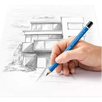 Lápiz Staedtler Mars Lumograph Jumbo Multi 5 pcs