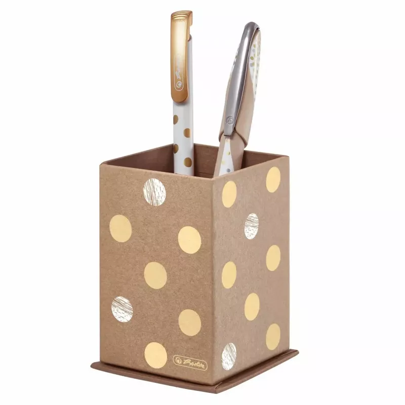 Portalápices/portabolígrafos Herlitz Pure Glam oro