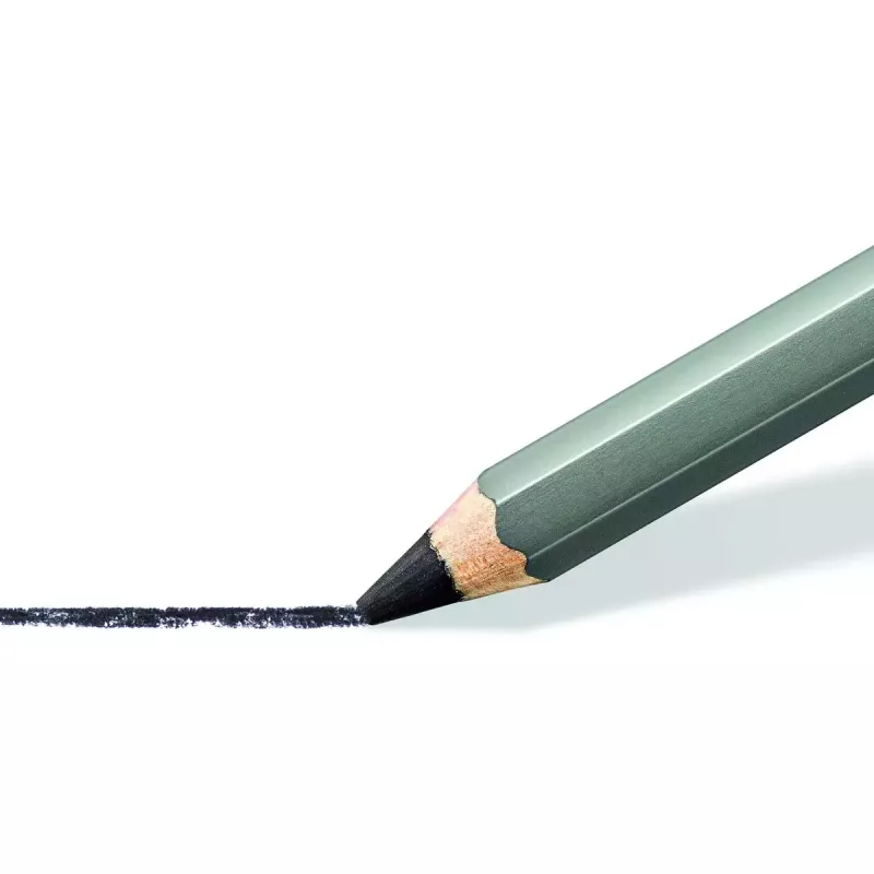 Lápiz de carbón Staedtler Mars Lumograph 4 uds. negro
