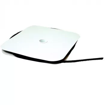 ACT brida de velcro fuerte 20 mm, brida de velcro, nailon, polipropileno (PP), negro, 25000 mm, 20 mm