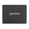Manhattan Smart Video Multiport Dock, conexiones (x5): conector HDMI, USB-A (x2), USB-C (x2), con Power Delivery al conector USB-C, alimentación interna, ultraligero, cable de alimentación desmontable, negro, tres años de garantía, caja de venta al por menor
