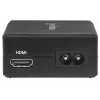 Manhattan Smart Video Multiport Dock, conexiones (x5): conector HDMI, USB-A (x2), USB-C (x2), con Power Delivery al conector USB-C, alimentación interna, ultraligero, cable de alimentación desmontable, negro, tres años de garantía, caja de venta al por menor