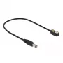 Cable de alimentación DC DeLOCK 86697 conector de 5,5 x 2,1 mm a pila de bloque de 9 V