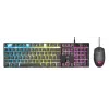 Trust GXT 838 Azor Teclado y ratón gaming USB alemán negro