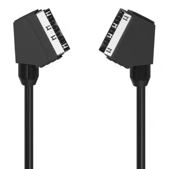 Cable SCART HAMA Classic Line 1,25 m, negro — cable de conexión de audio/vídeo