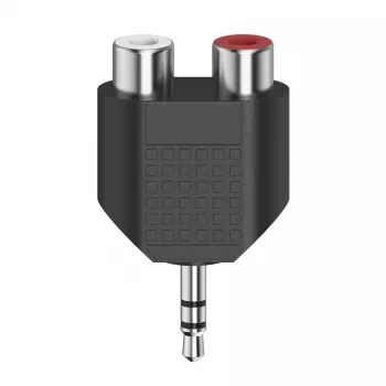 Divisor de audio Hama 00305039 negro