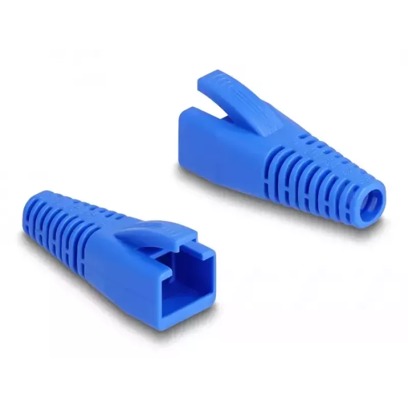 DeLOCK alivio de tensión para conector macho RJ45 recortable, set de 50 uds. multicolor