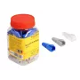 DeLOCK alivio de tensión para conector macho RJ45 recortable, set de 50 uds. multicolor
