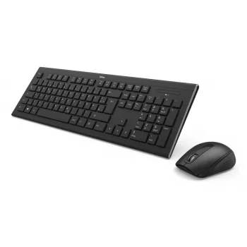 Hama Cortino teclado y ratón incluidos hogar/oficina RF inalámbrico QWERTY ucraniano negro