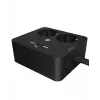 ICY BOX IB-MPS2220B-CH alargador 1,9 m 2 tomas AC para interior negro