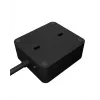 ICY BOX IB-MPS2220B-CH alargador 1,9 m 2 tomas AC para interior negro