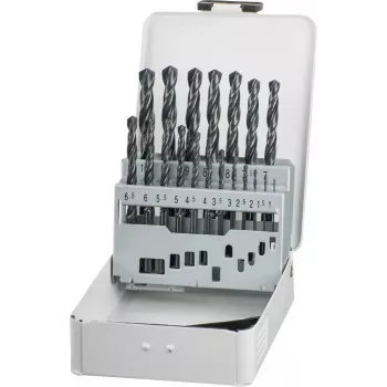 Set de brocas KWB 421944 19 uds. 1,0 - 10 mm brocas helicoidales