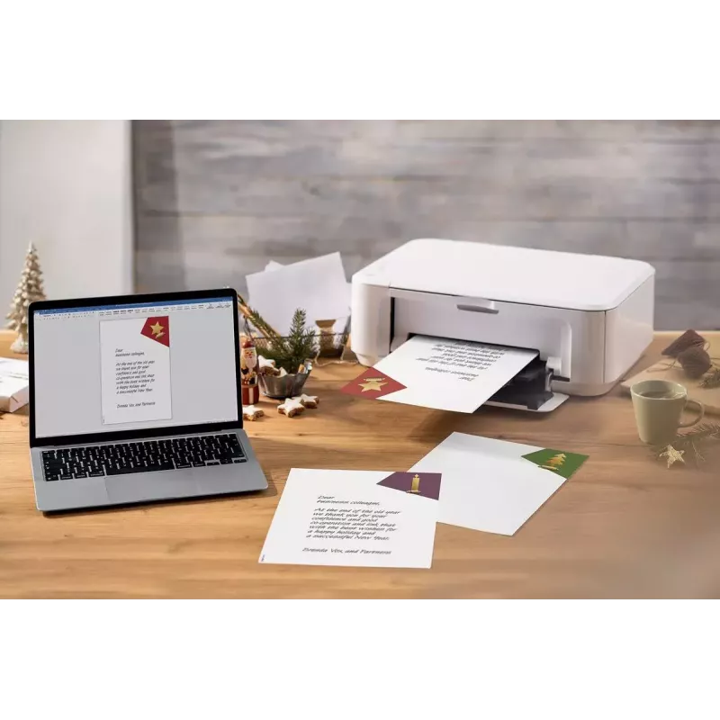 Papel de impresora Sigel DP410 A4 25 hojas multicolor blanco
