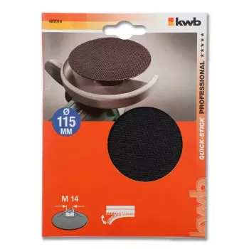 Plato de lijar KWB 487014 11,5 cm compatible con cualquier marca