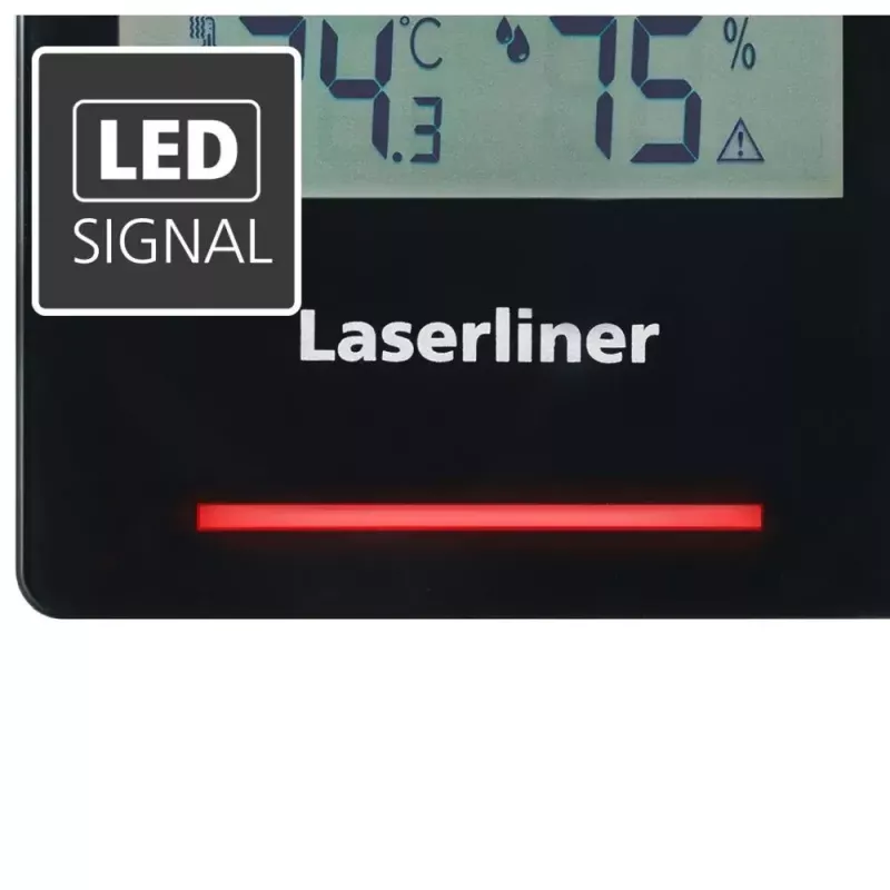 Higrómetro electrónico Laserliner AirCheck Clima Negro Digital 1 unidad
