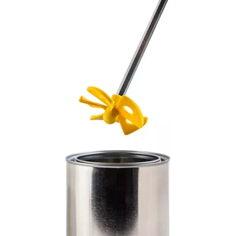 Batidor mezclador KWB 497007 400 mm Acero inoxidable Amarillo