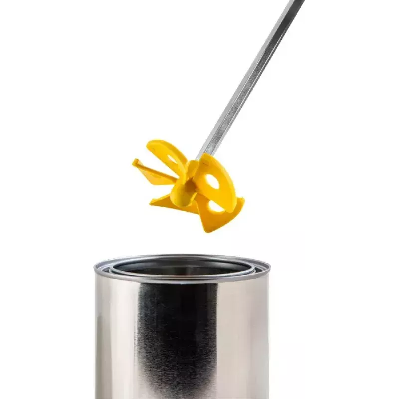 Batidor mezclador KWB 497007 400 mm Acero inoxidable Amarillo