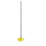 Batidor mezclador KWB 497007 400 mm Acero inoxidable Amarillo