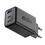 Cellularline Multipower Micro cargador rápido ultracompacto de 65W con 3 conexiones