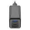 Cellularline Multipower Micro cargador rápido ultracompacto de 65W con 3 conexiones