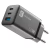 Cellularline Multipower Micro cargador rápido ultracompacto de 65W con 3 conexiones