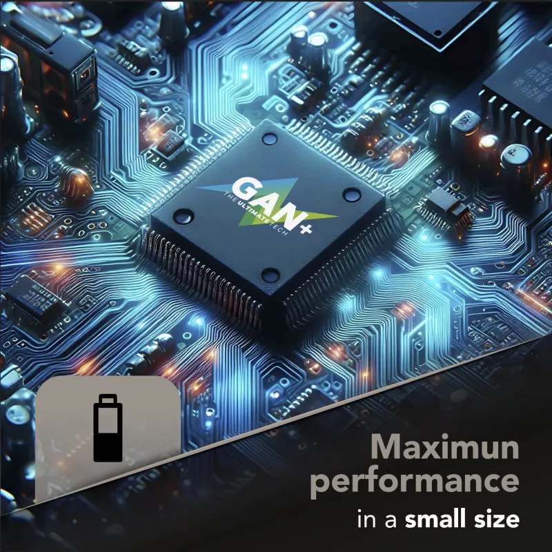 Cellularline Multipower Micro cargador rápido ultracompacto de 65W con 3 conexiones