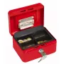 Caja de dinero/entradas Wedo 145 102H acero rojo